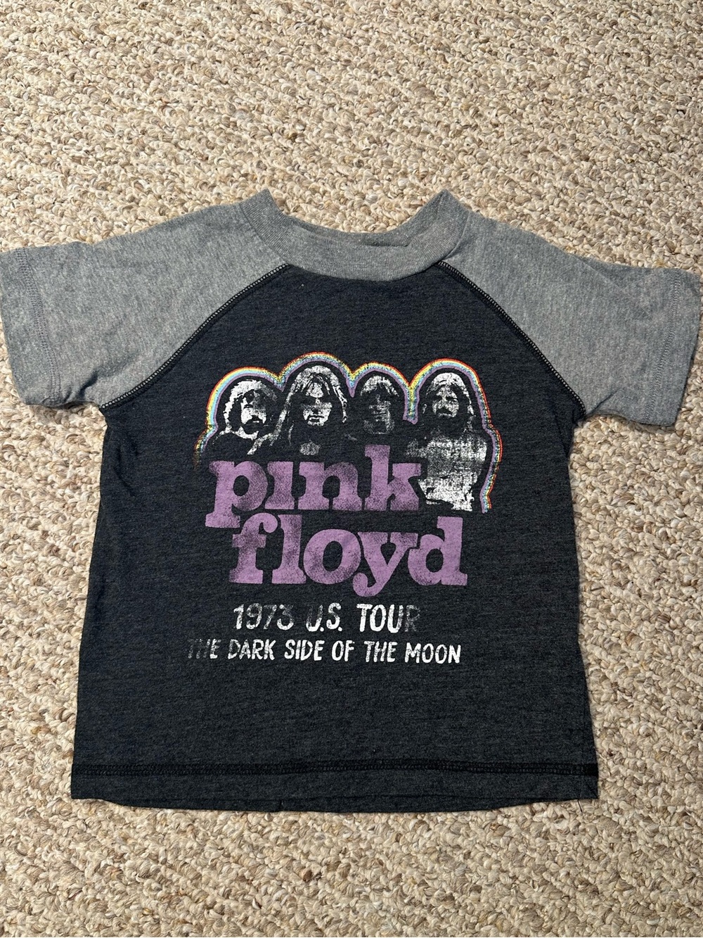 Toddler Pink Floyd Band Raglan Tee